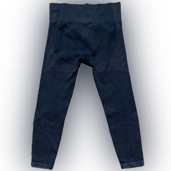 Joy Lab Ribbed Capri Leggings Charcoal Grey Size XL - Picture 2 of 6